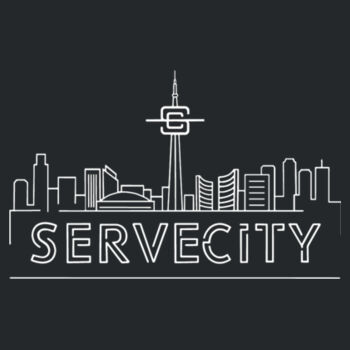 Serve "City" Unisex Cotton T-Shirt Design
